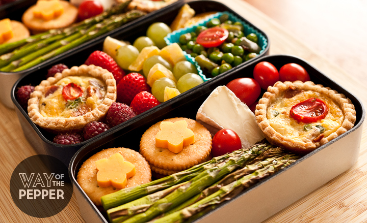 Bento: Quiche Lorraine