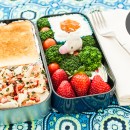 Bento: Crab, Chile, and Mint Crostini